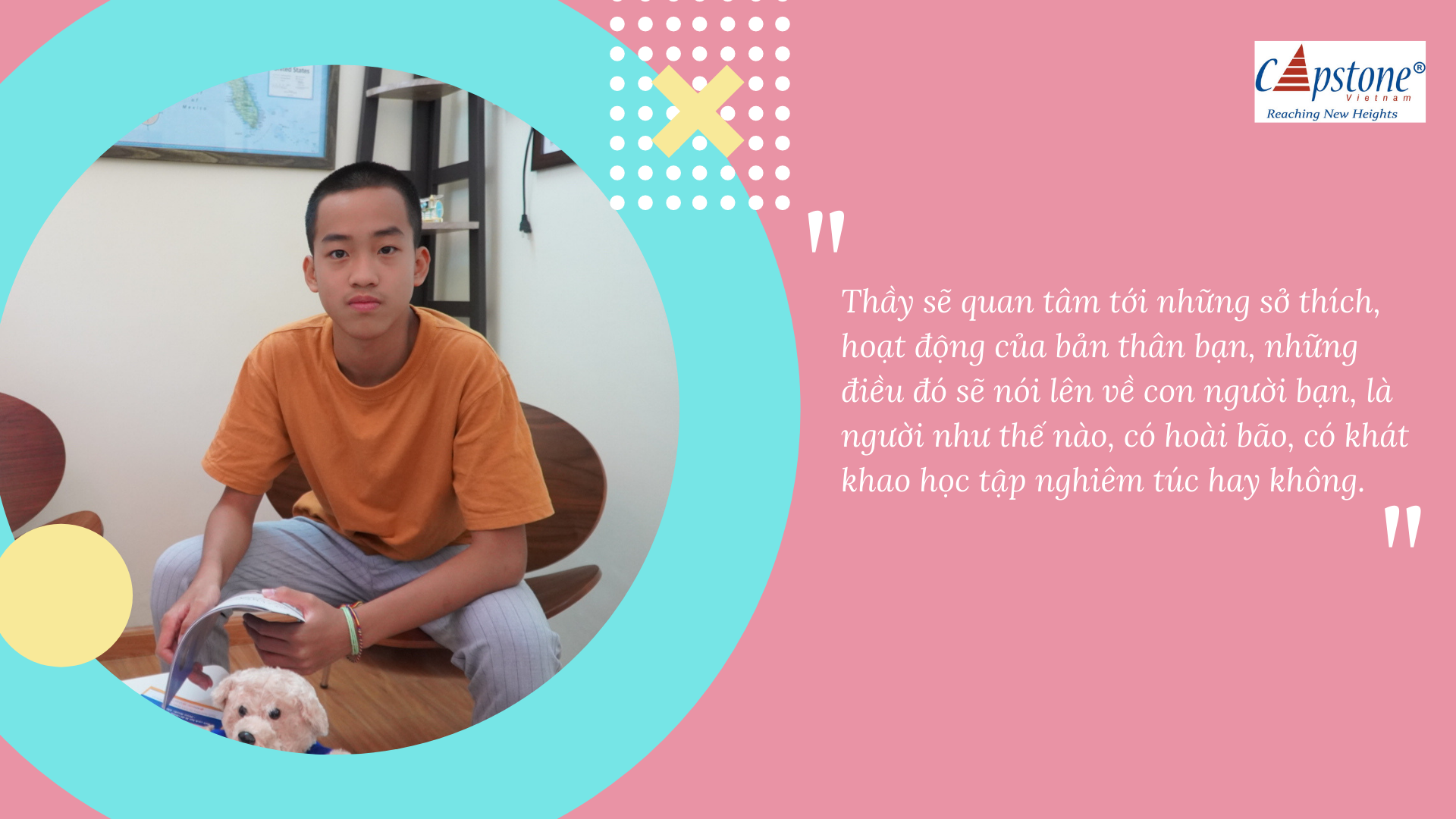 Cậu học sinh đa tài chia sẻ bí kíp giành học bổng “khủng” 